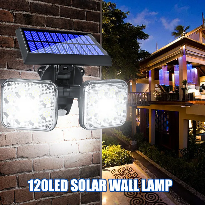 

Solar Sensor Wall Light LED PIR Motion Sensor Light Landscape Wall Lamp Garden Outdoor Solar Lamps Waterproof Street Lighting