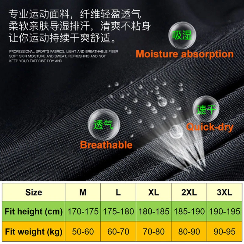 

Men Sportswear Gym Clothing Hoodie Jacket Workout Clothes Compression Sports Suit Jogger Training Elastic Tracksuit Running Sets
