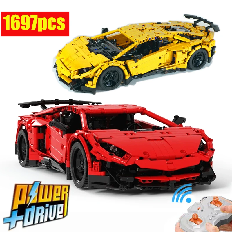 Новый Радиоуправляемый двигатель Мощность Функция MOC 34645 одежды с принтом Тачки