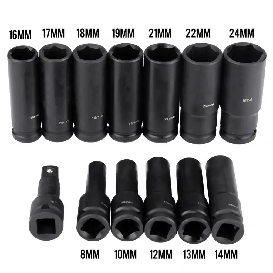 13 шт. 1/2 &quotдюймовый привод длинный шестигранный ключ набор инструментов с