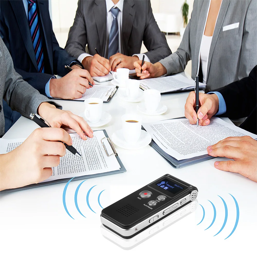 Kebidumei 8 Гб цифровой Аудио Диктофон мини USB флэш ручка записывающее устройство 650Hr 3D