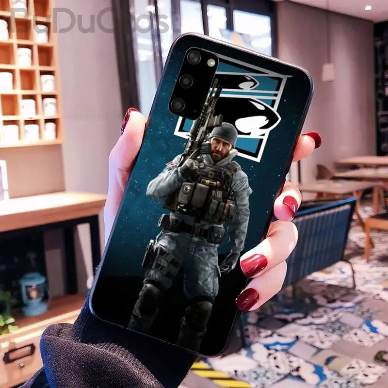 

Game Tom Clancy's Rainbow Six Siege Phone Case for Samsung S20 plus Ultra S6 S7 edge S8 S9 plus S10-5G lite 2020 S10E