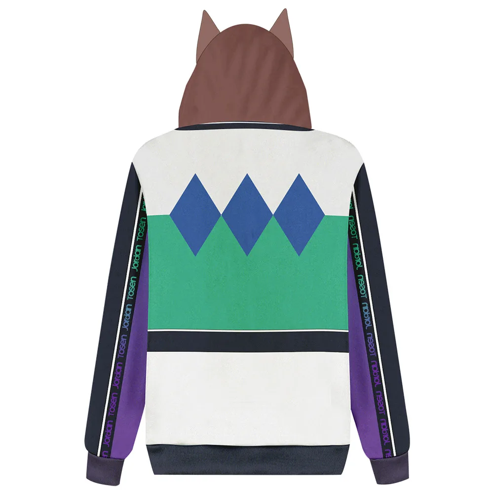 Umamusume Симпатичные Дерби тосен Джордан Косплей толстовки взрослые мужчины