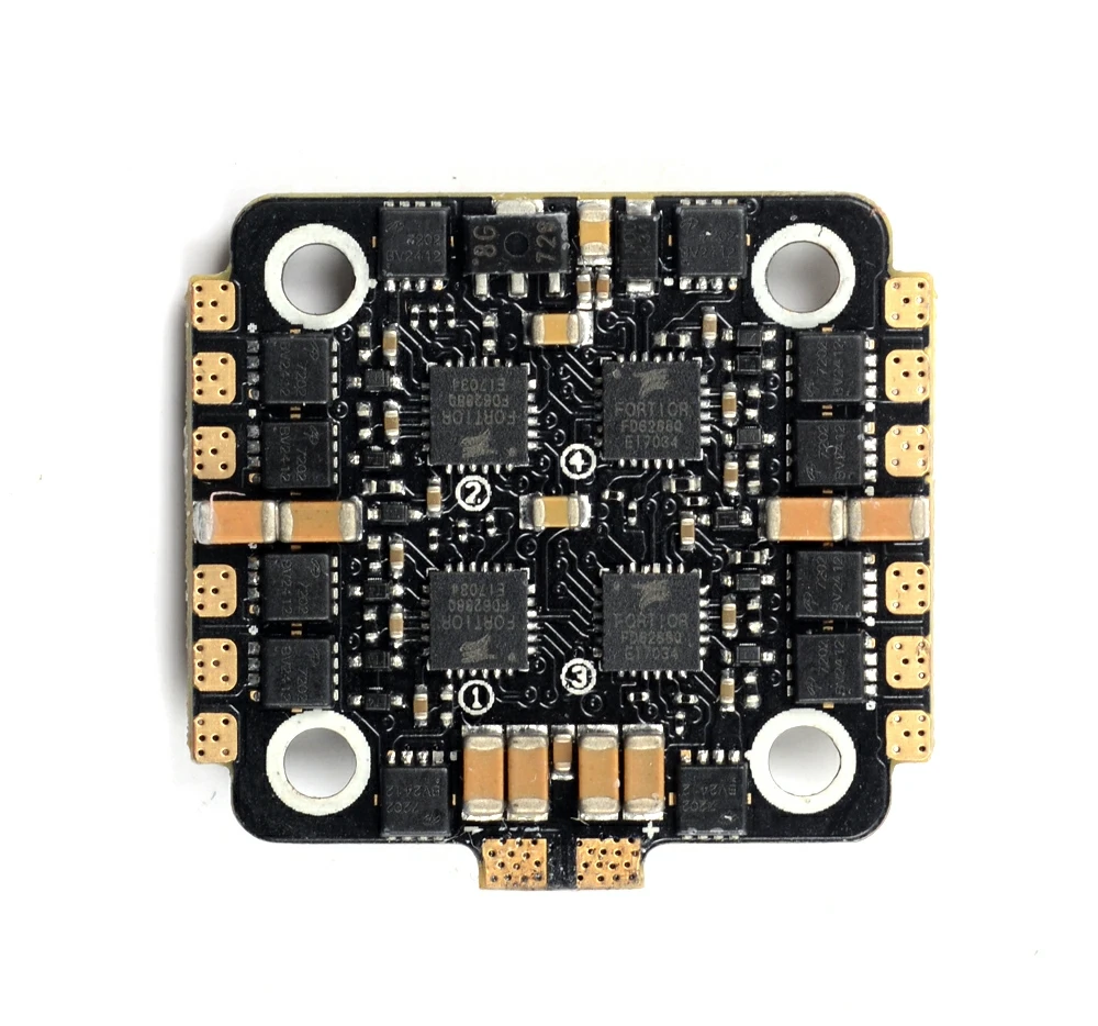 Skystars 20A 4 в 1 2-4S BLHeli_S/Dshot 600 ESC электронный регулятор скорости для RC гоночного дрона квадрокоптера аксессуары