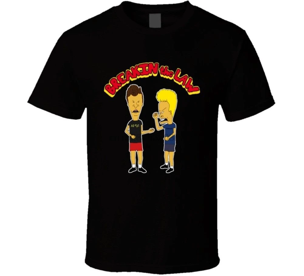 Mtv Beavis And Butthead/футболка с круглым вырезом 100% хлопок принтом мужская летняя