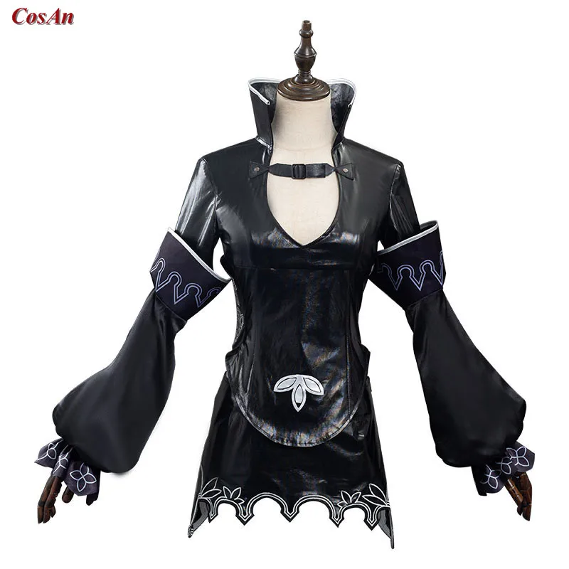 

New Game NieR Reincarnation 2B Cosplay Costume Female Fashion Black Leather Battle Uniform Activity Party Role Play Clothing S-L