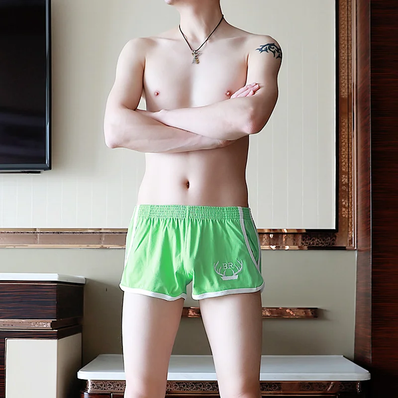 

3 Pcs / Set Cotton Boxer Shorts For Men Comfortable Loose Youth's Boxer Briefsmen Underpants Breathable Man Panties Underwear
