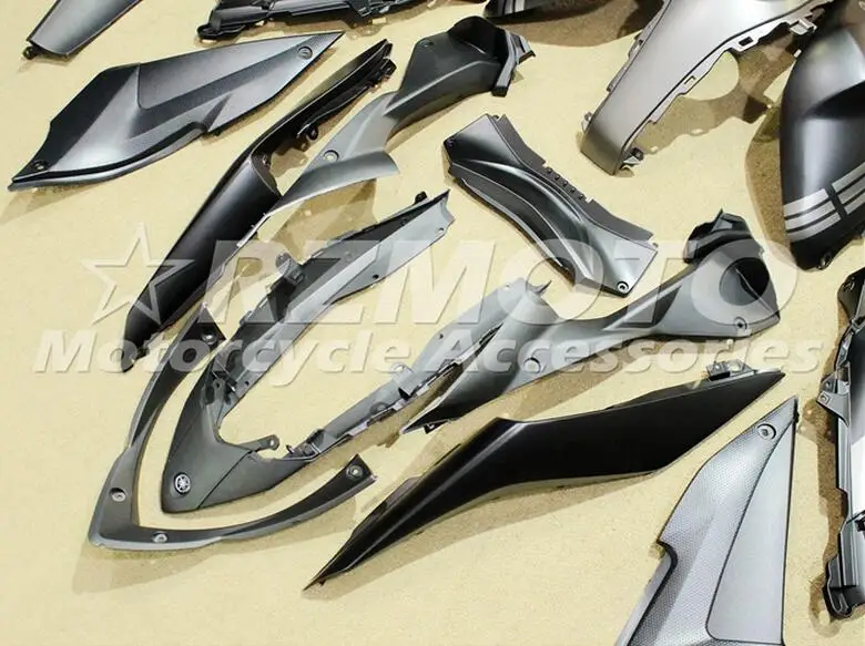 

4Gifts 2014 2015 2016 YZF R3 R25 ABS Injection Fairing Kit For Yamaha YZFR3 YZFR25 Complete Fairings Body Kit Cowling Matte Gray