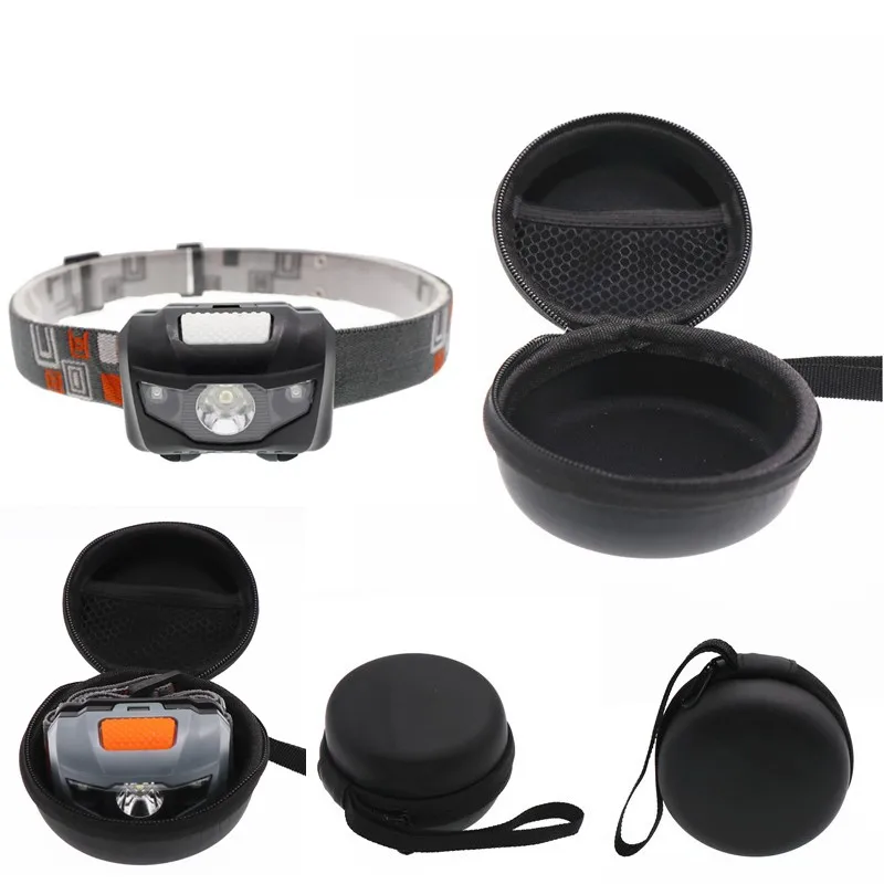 Black and Bag Налобный мини-фонарь 4 режима Портативный ААА головной светильник головки вспышки света светильник фонарь лампа светильник Пеший Туризм Кемпинг Светильник для рыбалки езда на велосипеде - Испускаемый цвет: Black and Bag