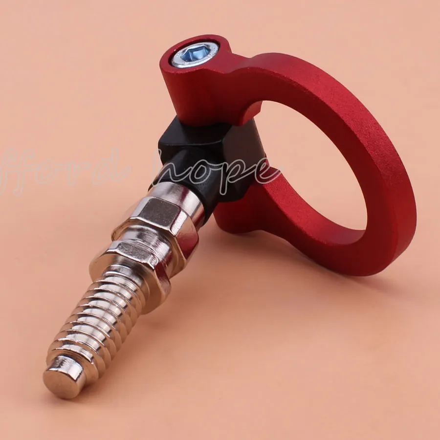 Универсальный 1 комплект красный Алюминиевый автомобильный гоночный трейлер