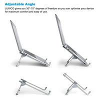 1pcs laptop tablet bracket stand portable folding home office top anti skid angle height adjustable computer supplies