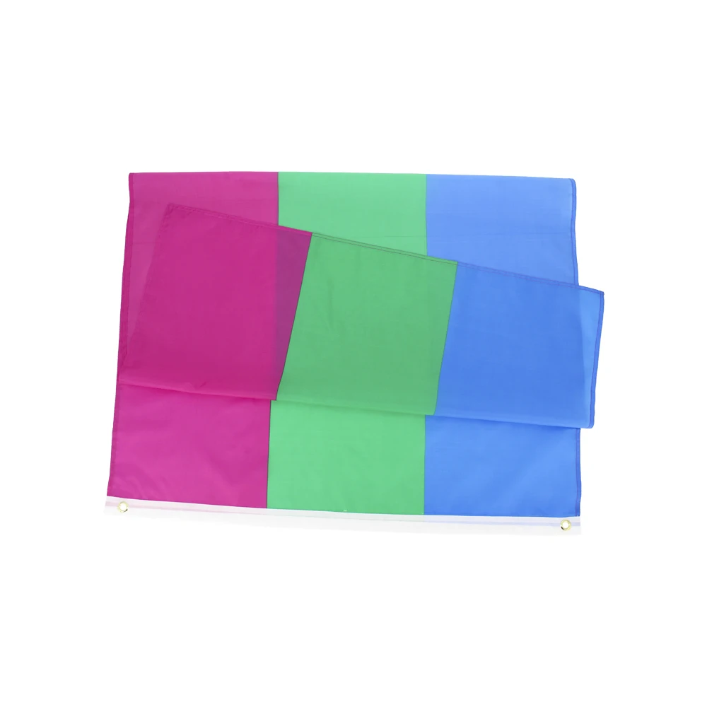 ЛГБТ полисексуальный флаг размер 90*150 см | Дом и сад