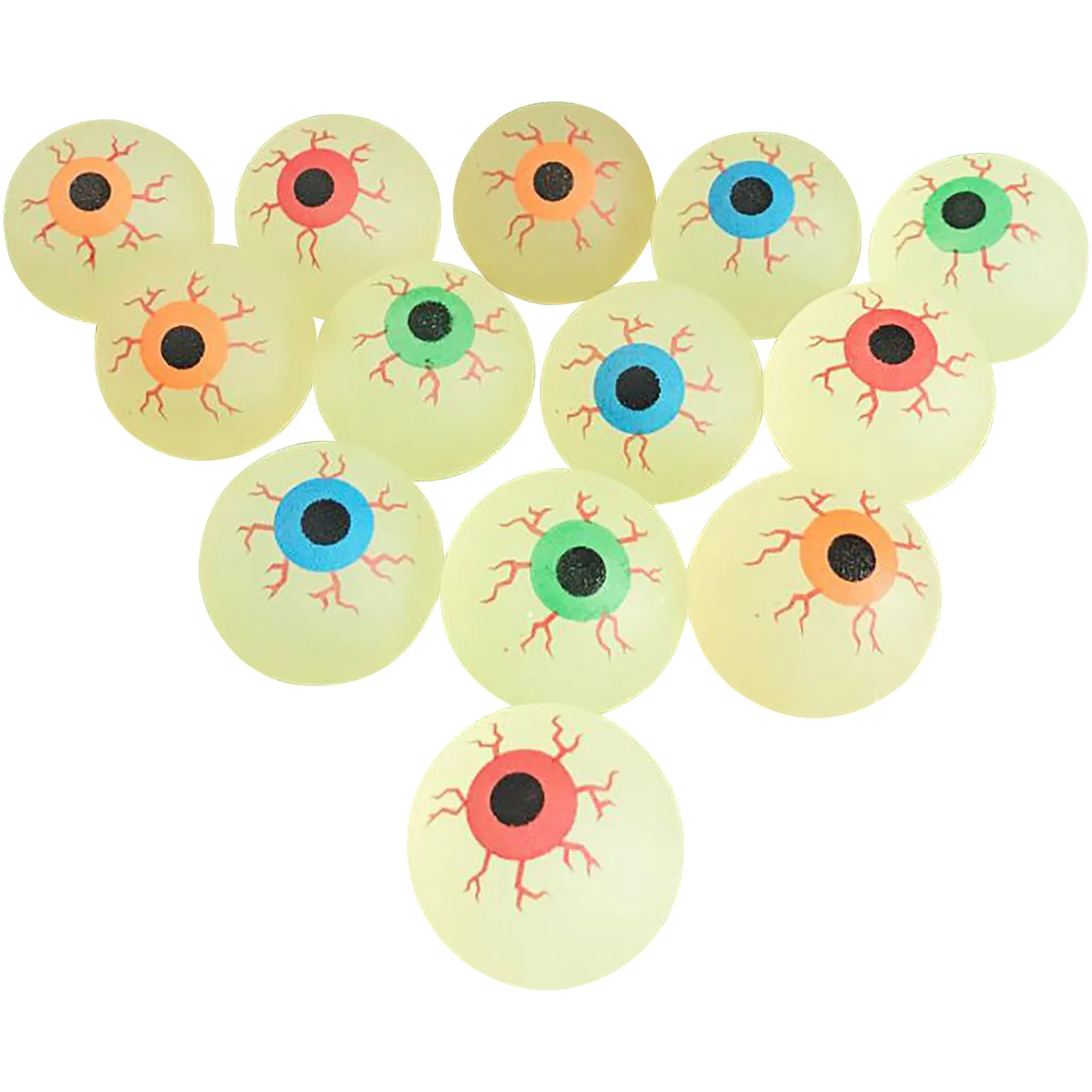 Диаметр 32 мм подпрыгивающие шары для Хэллоуина пугающие глазные товары