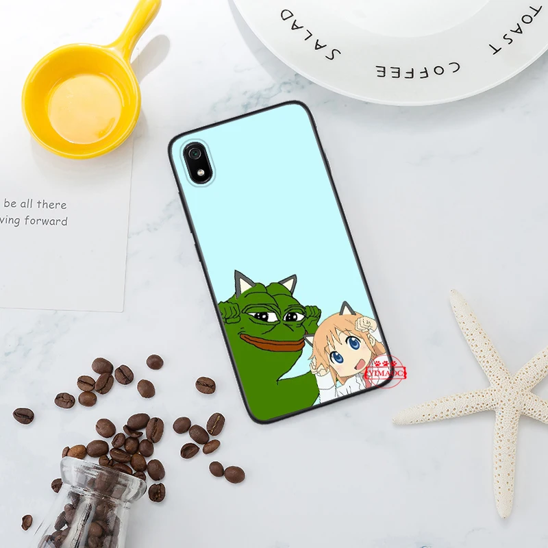 Мем самодовольный лягушка Pepe силиконовый чехол для Redmi 4A 4X5 плюс 5A 6 Pro 6A 7 7A K20 S2 Go |