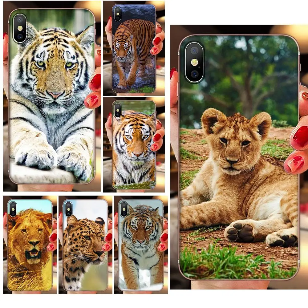 Чехлы с африканскими степми Tiger Lion Leopard для Galaxy Note 10 A10E A10S A20S A30S A40S A50S A6S A70S A730 A8S M10S