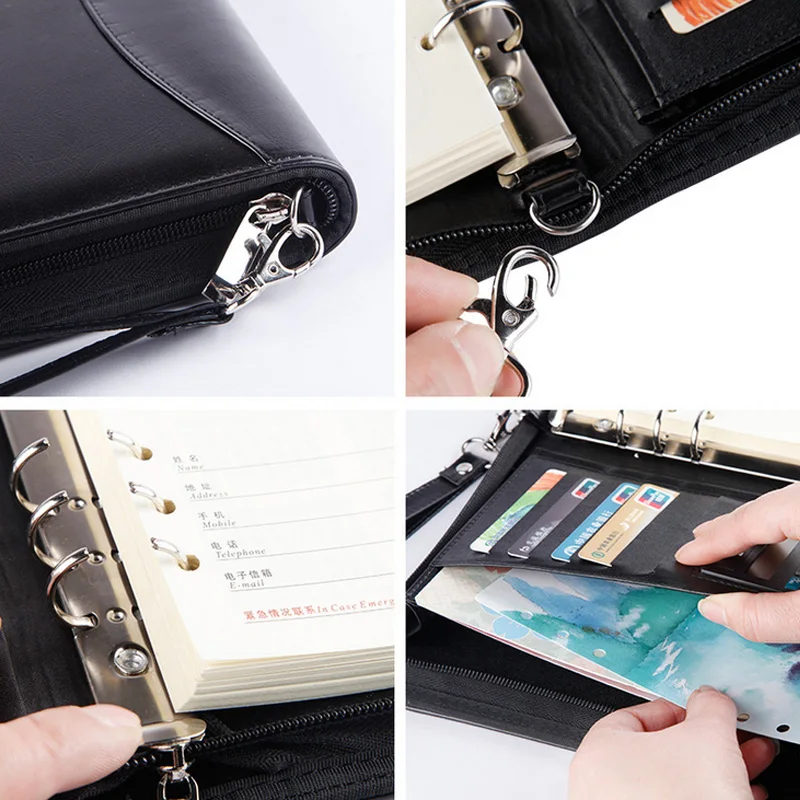 Многофункциональная ручная сумка блокнот бесплатный калькулятор металлическая