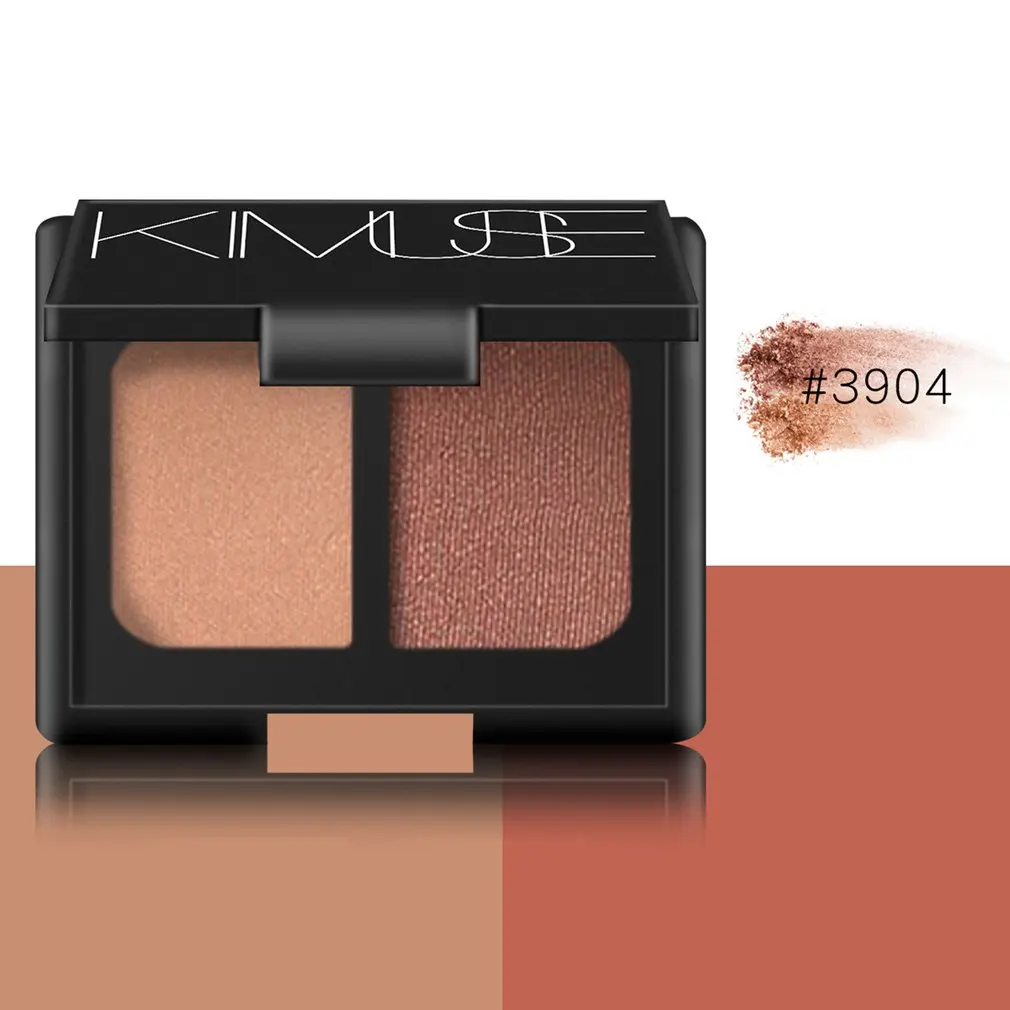 KIMUSE палитра теней для век матовый блеск макияж Shimmer Eyeshadow Kit