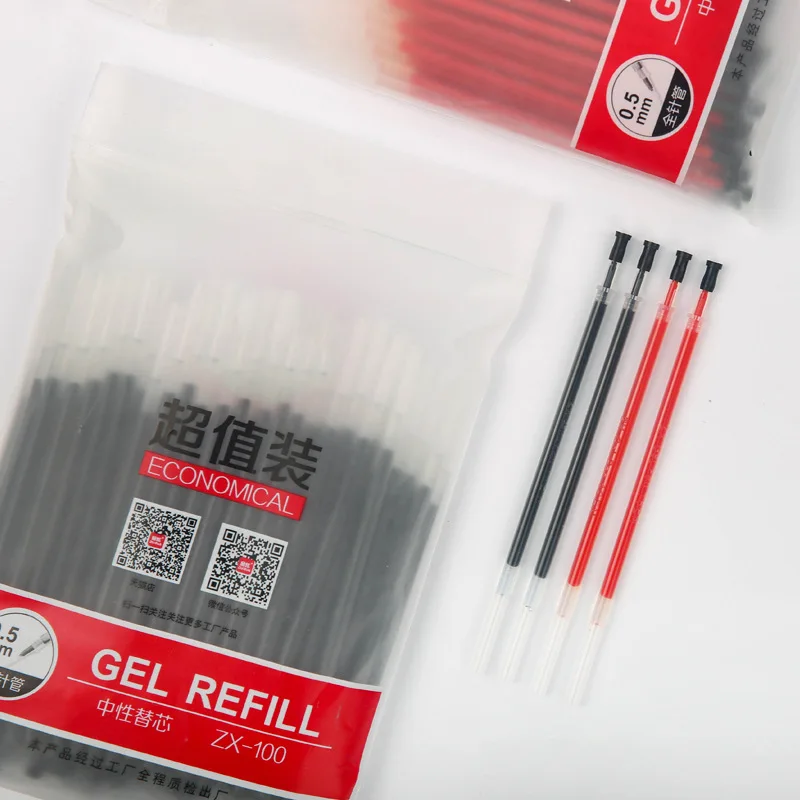 100 гель-лаков по пополнения чернил Замена экономичная упаковка 0 5 мм шариковая
