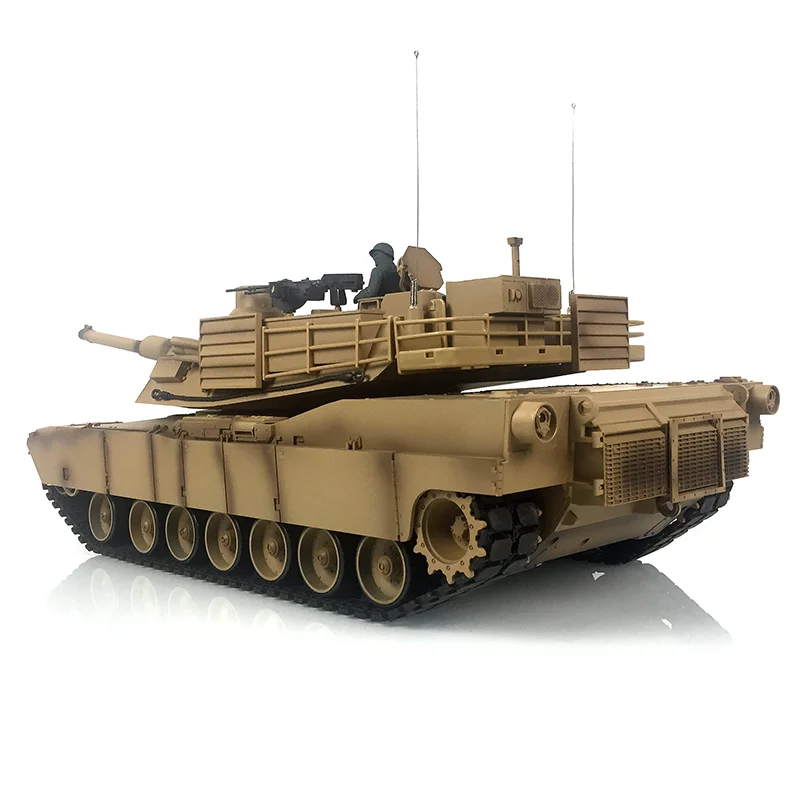 Heng Long 1/16 TK 6 0 S пластик M1A2 Abrams RC Танк 3918 стальная коробка передач отдача ствола