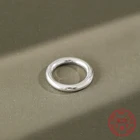 Прямая поставка с фабрики, кольцо из чистого серебра 990 пробы, минимализм, корейский стиль, трендовый стиль, Круглые, закрытые, традиционные женские ювелирные изделия
