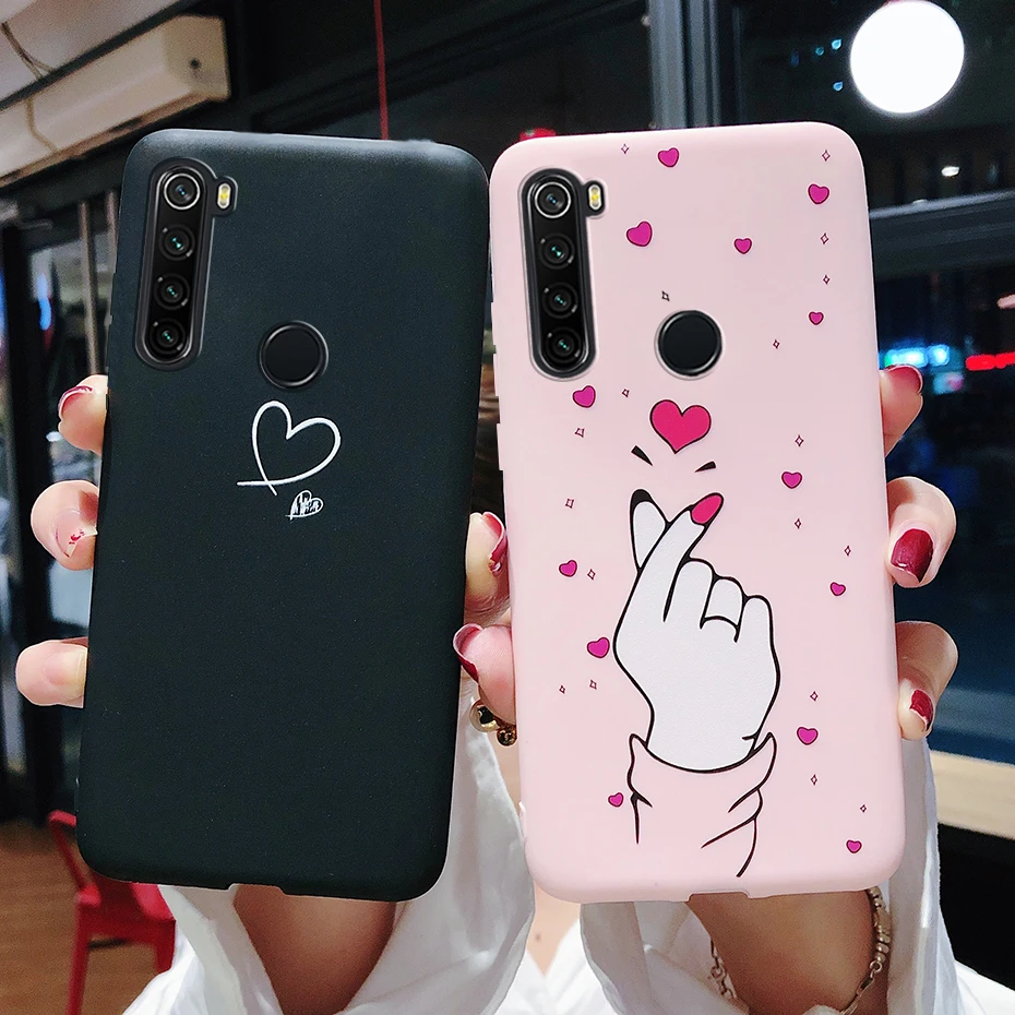Чехол для телефона Xiaomi Redmi Note 8T силиконовый чехол с милым мультяшным рисунком