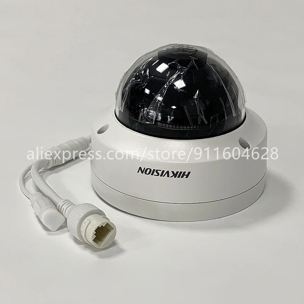 Купольная IP-камера видеонаблюдения Hikvision 4 МП POE стандартная CMOS ИК Сетевая ночная