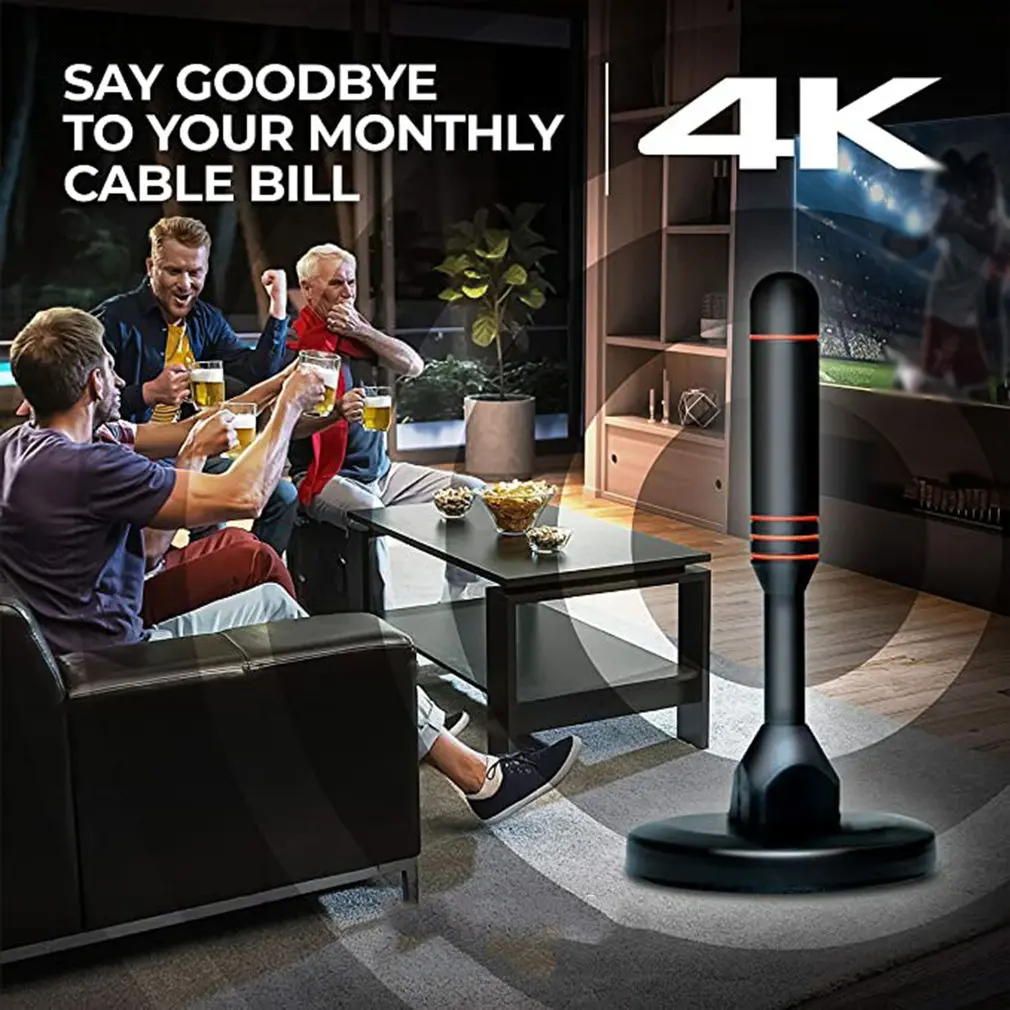 HD цифровая комнатная усиленная ТВ антенна Ultra TV с усилителем быстрое