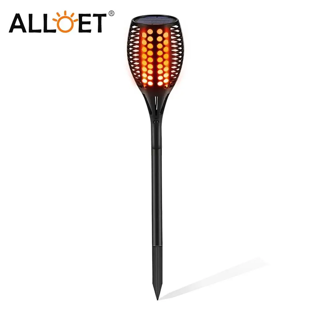 

LED Solar Flame Light Waterproof Lawn Stake Torch Lamp Garden Art Decoration Outdoor Landscape Lighting Night Garden Decor