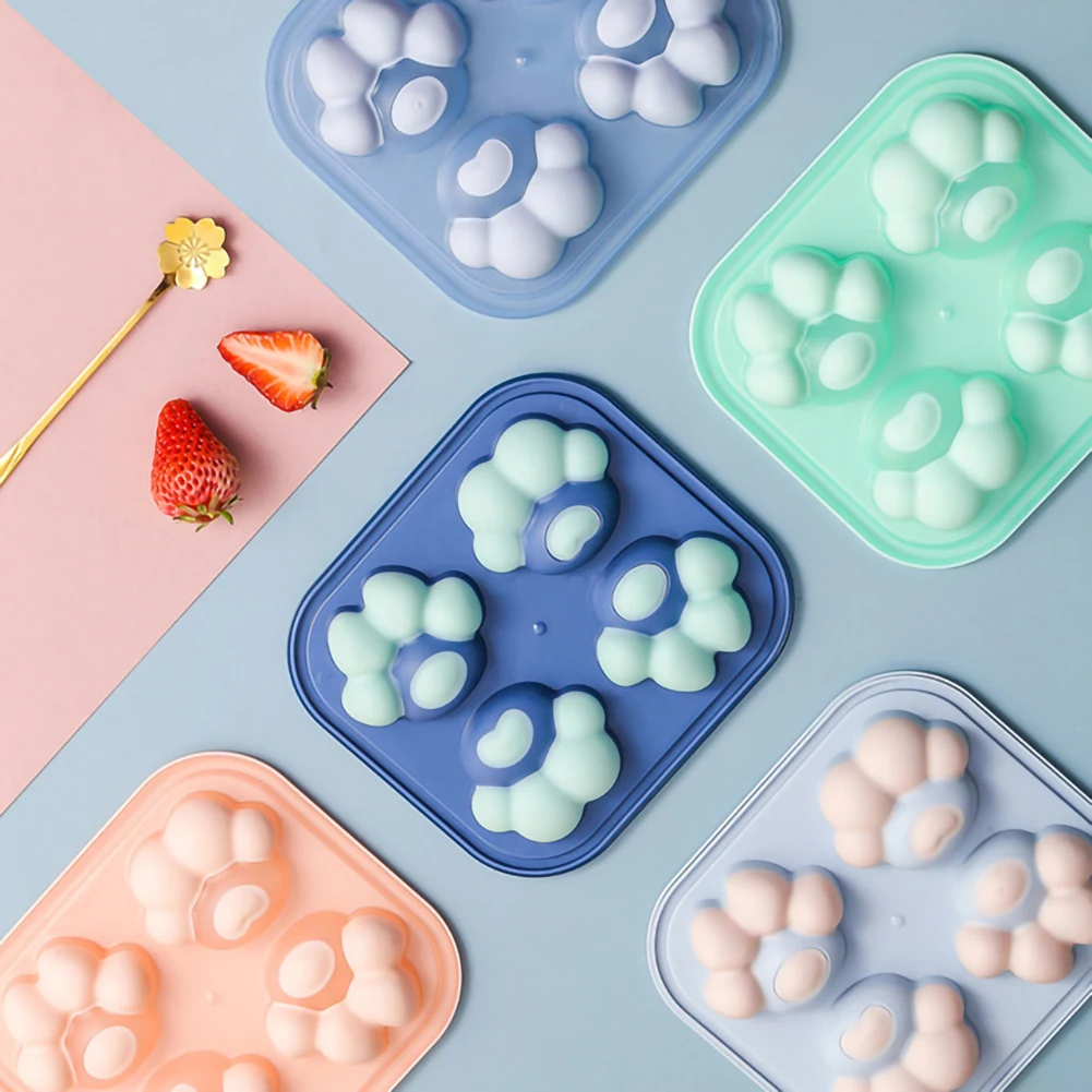 

Silicone Ice Box Ice Cube Mould Home Frozen Ice Tray Refrigerator Plastic Ice Hockey with Lid DIY Food Supplement Box