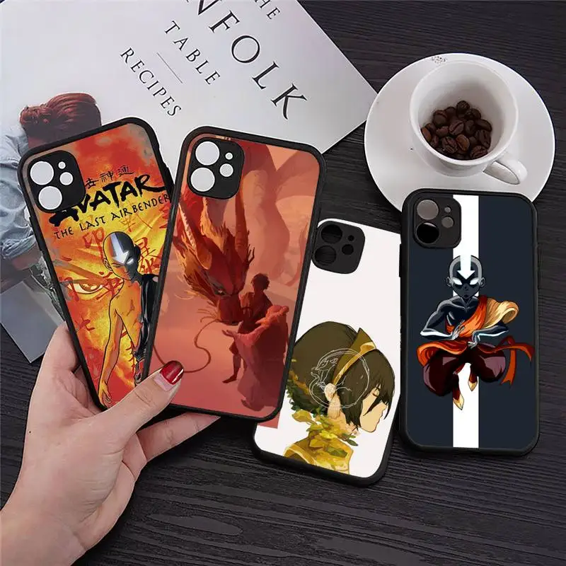 

Avatar The Last Airbender comic Phone Case Transparent Matte for iPhone 7 8 11 12 s mini pro X XS XR MAX Plus cover funda