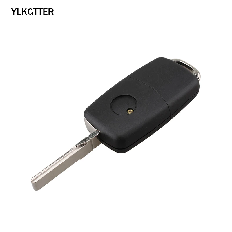 YLKGTTER 434MHz 1J0 959 753 CT дистанционный ключ для VW/Volkswagen Bora Polo Golf 4 MK4 Transporter с ID48 чипом HU66 Uncut Blade