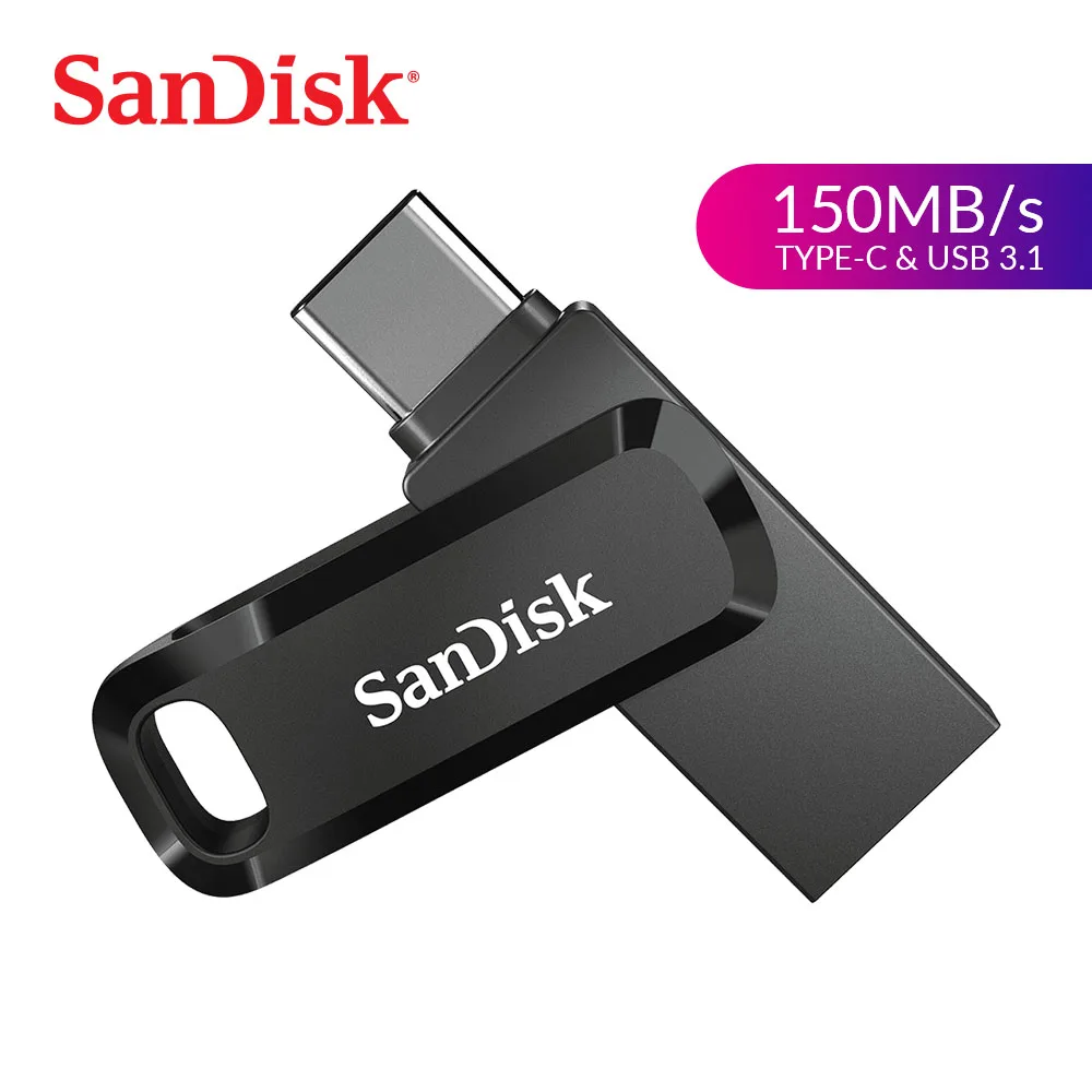 USB флеш-накопитель SanDisk Ultra двойной 32 ГБ 64 128 256 3 1 150 МБ/с. ручка-палочка для