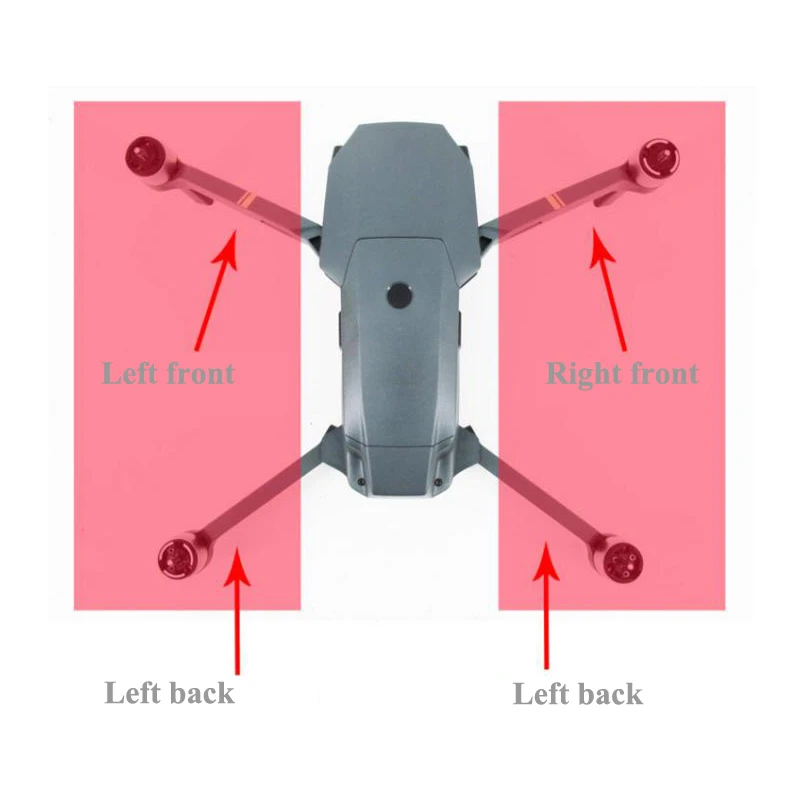 Рычаг правый левый для DJI mavic pro combo запасные части ремонта профессионального