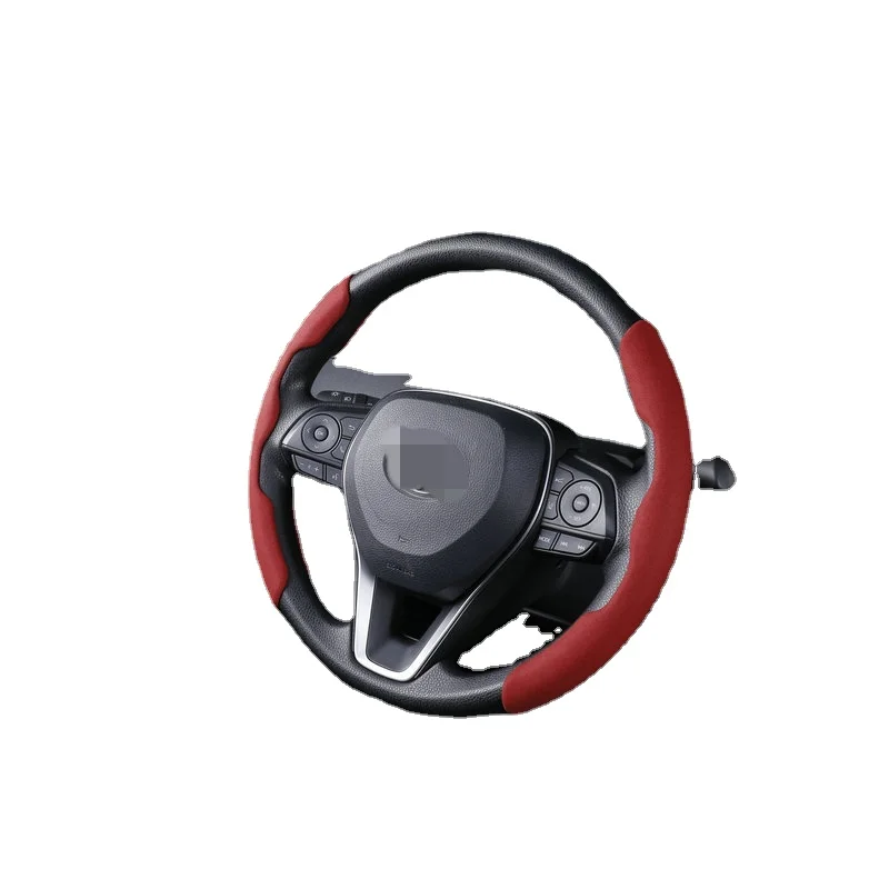 

Универсальный автомобильный аксессуар, усилитель рулевого колеса в салоне, высококачественный кожаный нескользящий чехол, аксессуары для ...