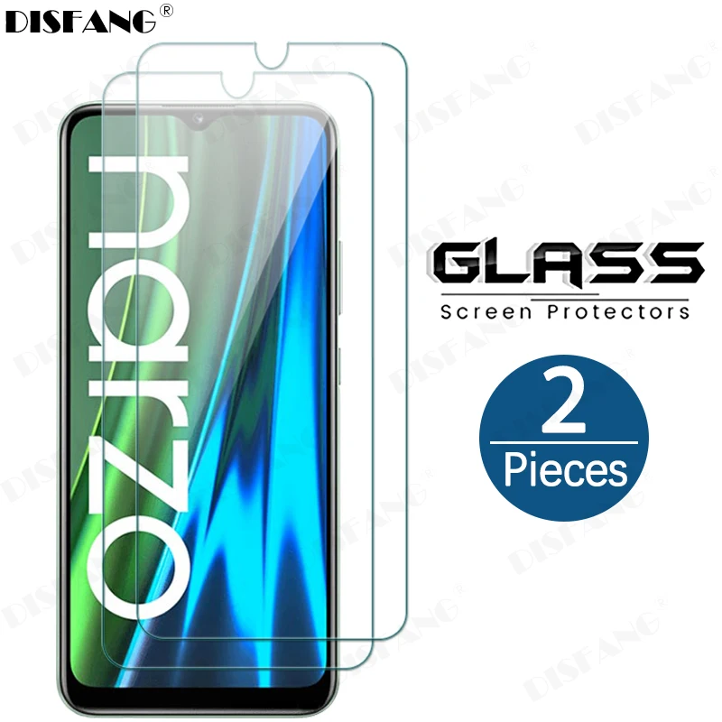 

2Pcs For Realme Narzo 50A 50i Narzo50A Narzo50i Screen Protector For Realmi Realmy Raelme Narzo 50 A Clear Premium Safe Glass
