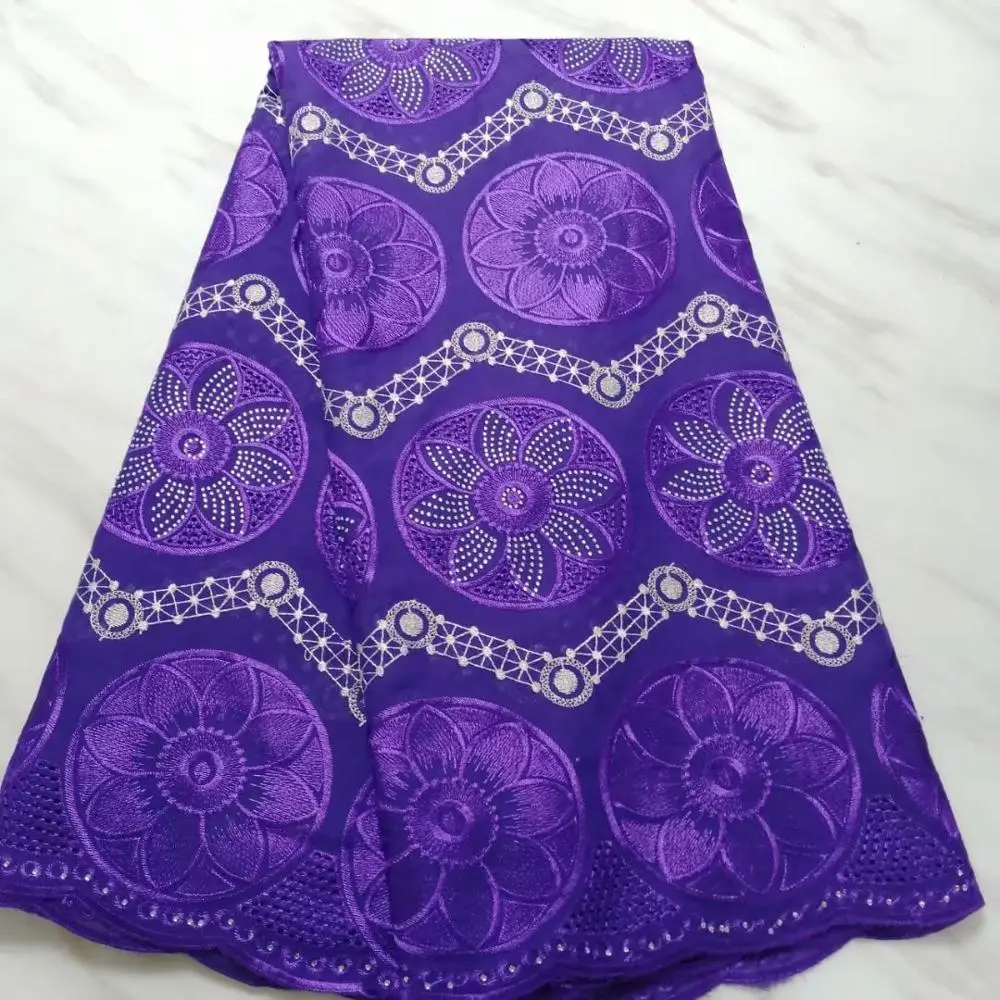 Африканская Вощеная кружевная ткань с бусинами новейшая модель Королевского