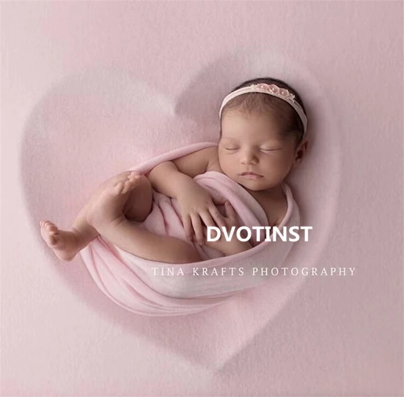 

Dvotinst Newborn Baby Photography Props Wooden Love Heart Tub Posing Frame Fotografia Accessories Studio Shoots Photo Props