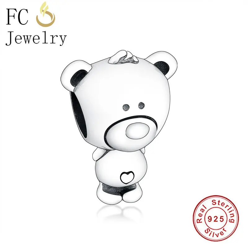 FC ювелирное изделие оригинальный фирменный браслет с шармами из серебра 925 пробы