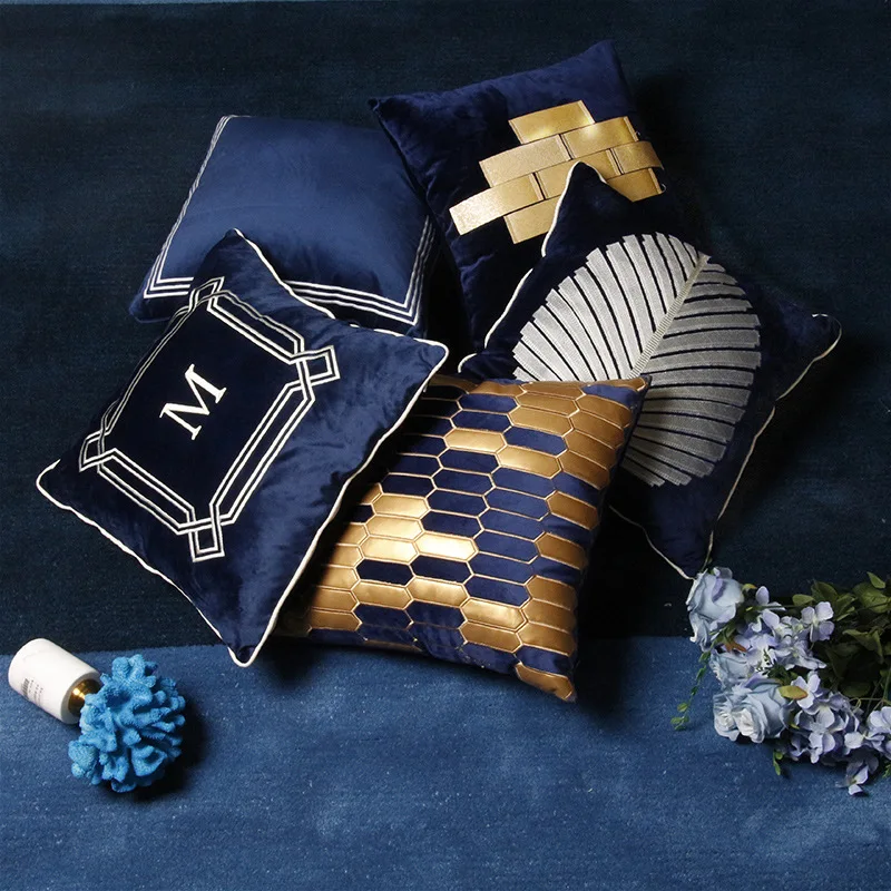 Бархатная наволочка для гостиной дивана покрывало подушки мебель чехол спальни