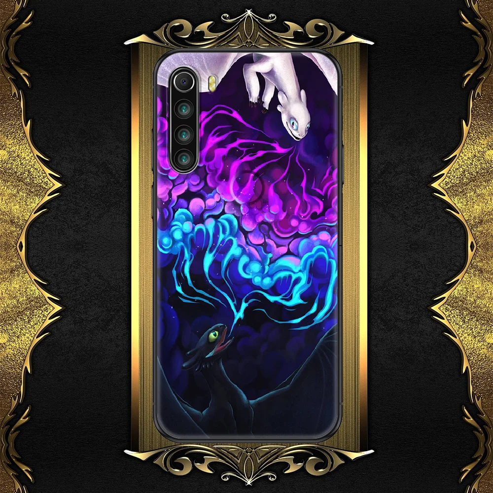 

How to Train Cute Your Dragon Phone case For Xiaomi Redmi Note 7 7A 8 8T 9 9A 9S 10 K30 Pro Ultra black fashion cover trend