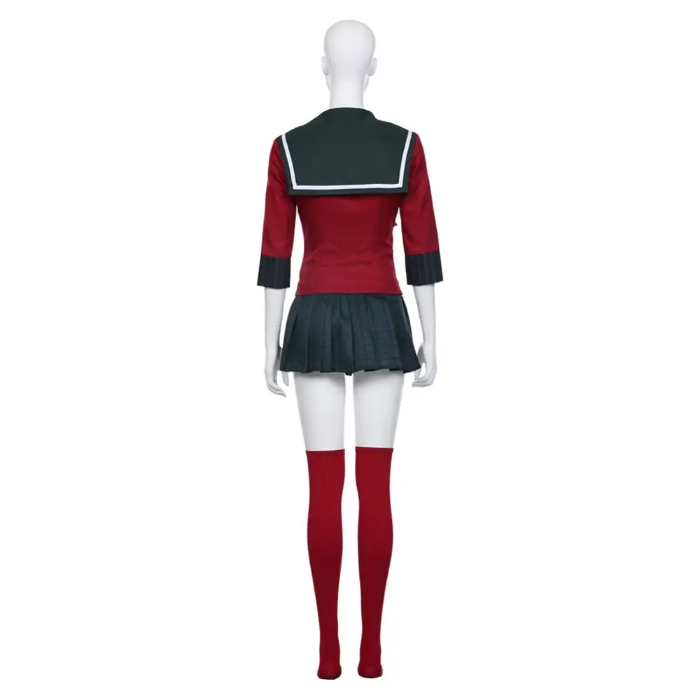 Danganronpa Косплэй убийства гармонии Harukawa Маки костюм платье равномерное