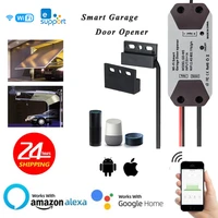 1 4pc wifi switch smart garage door opener controller work with alexa google home ewelink app control no hub require smart home