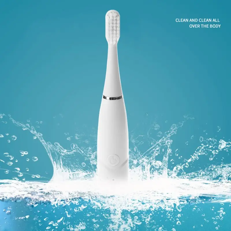

Powerful Electric Toothbrush USB Rechargeable Sonic Waterproof Deep Clean Teeth Brush Cleaning Care