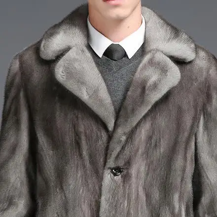 Мужское пальто из искусственного меха с леопардовым принтом большие размеры 4XL 5XL