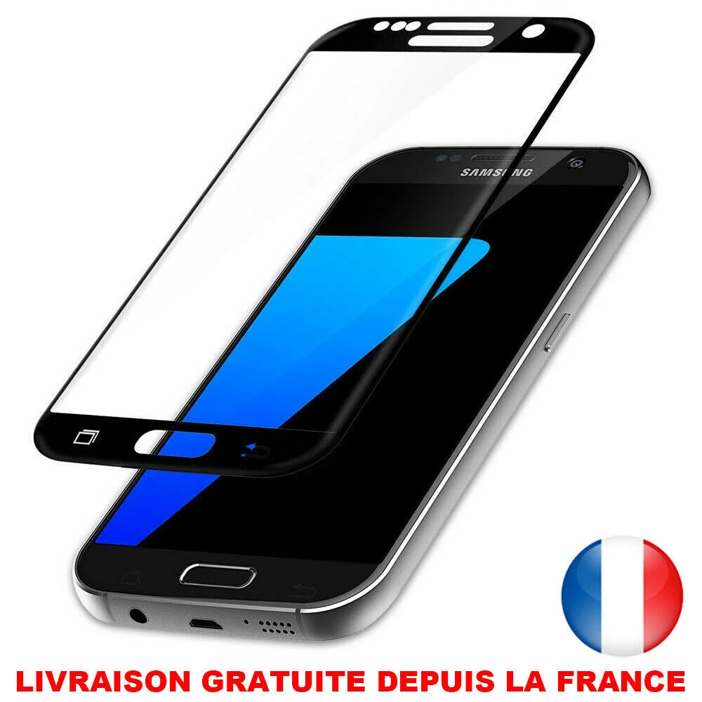 

Vitre Protection Film Ecran Samsung S7 S8 Plus S9 S10 20 3D VERRE Tremp Incurv