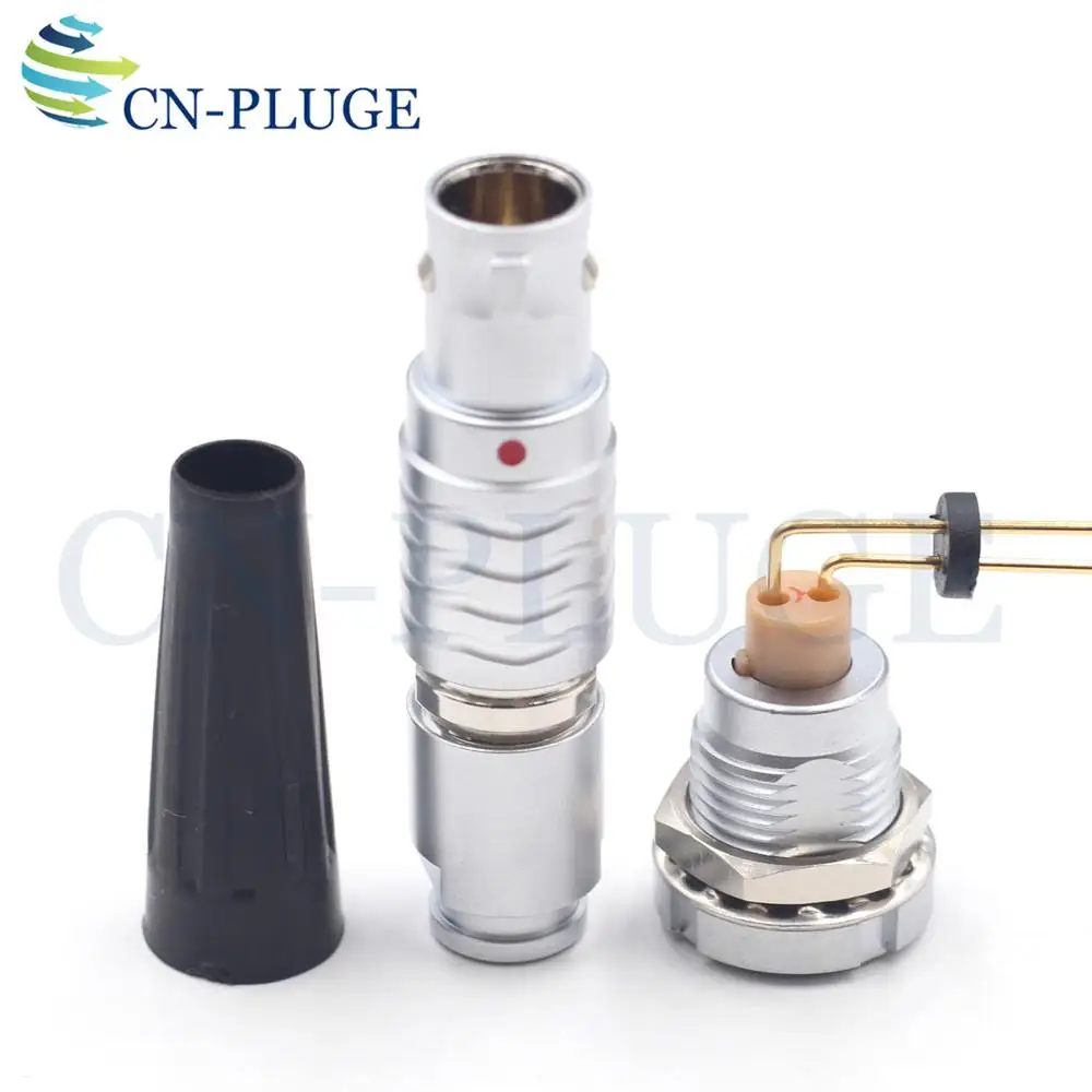 M12 Тип FGG ECG 1B разъем 2 pin Push Pull самоблокирующийся для камер детекторов и IMC PCB