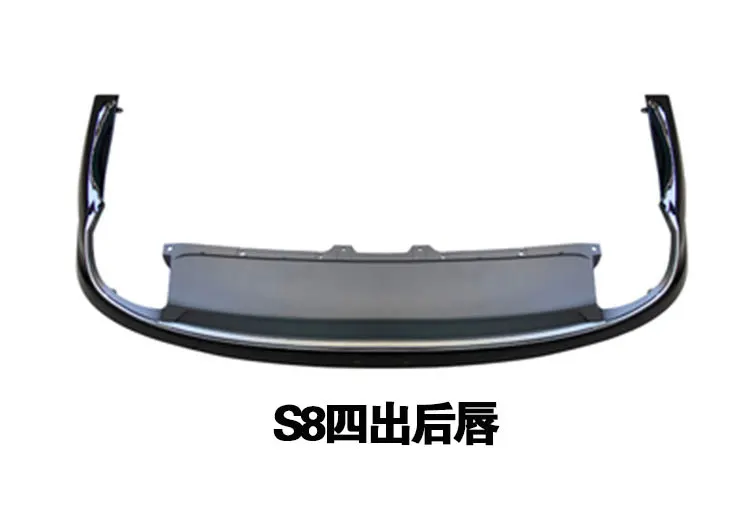 

2021 Suitable For A8 Audi Refit Surround 15 16 17 Upgrade S8 Front Bar Middle Net Four Outlet Exhaust Rear Lip