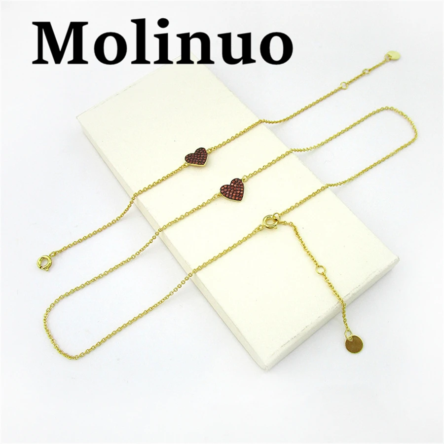 Molinuo new Simple personality Sen network red expression pack mini symbol bracelet female girlfriends gift star love |