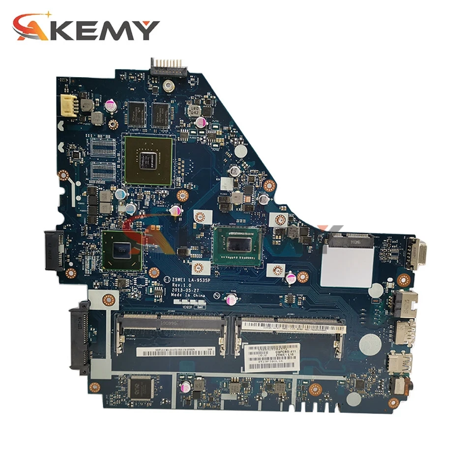 LA-9535P Motherboard for ACER E1-570G E1-570 Laptop Mainboard CPU I3 I5 I7 3th Gen VGPU |