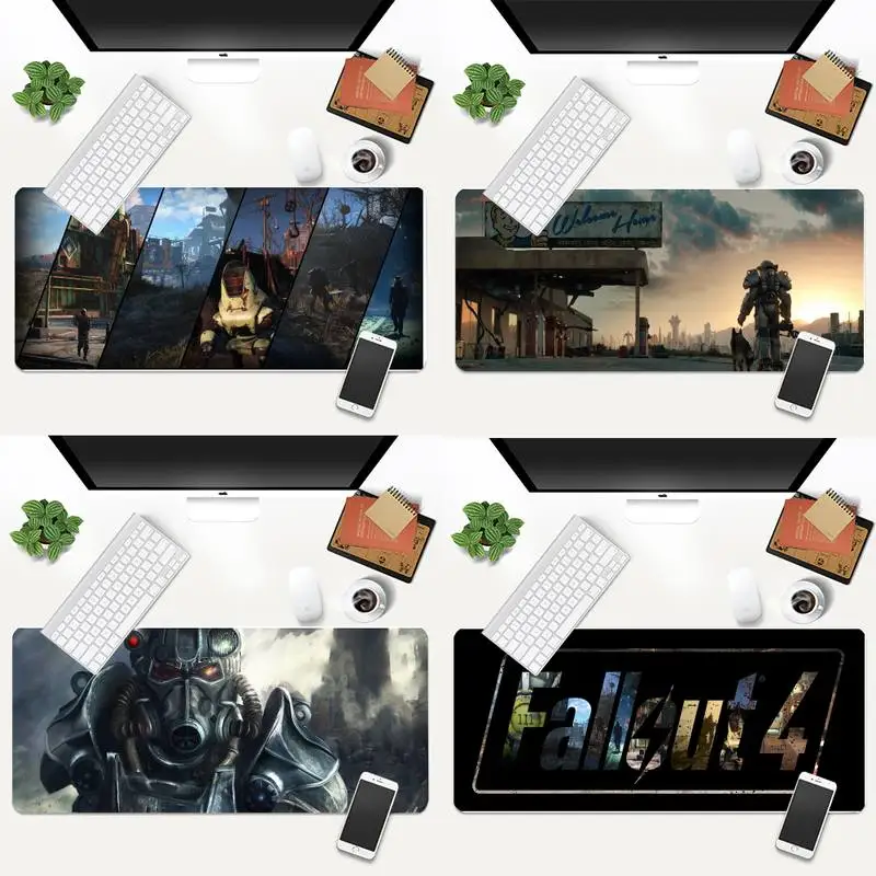 

Большой игровой коврик для клавиатуры Fallout 4, размер XL, под заказ